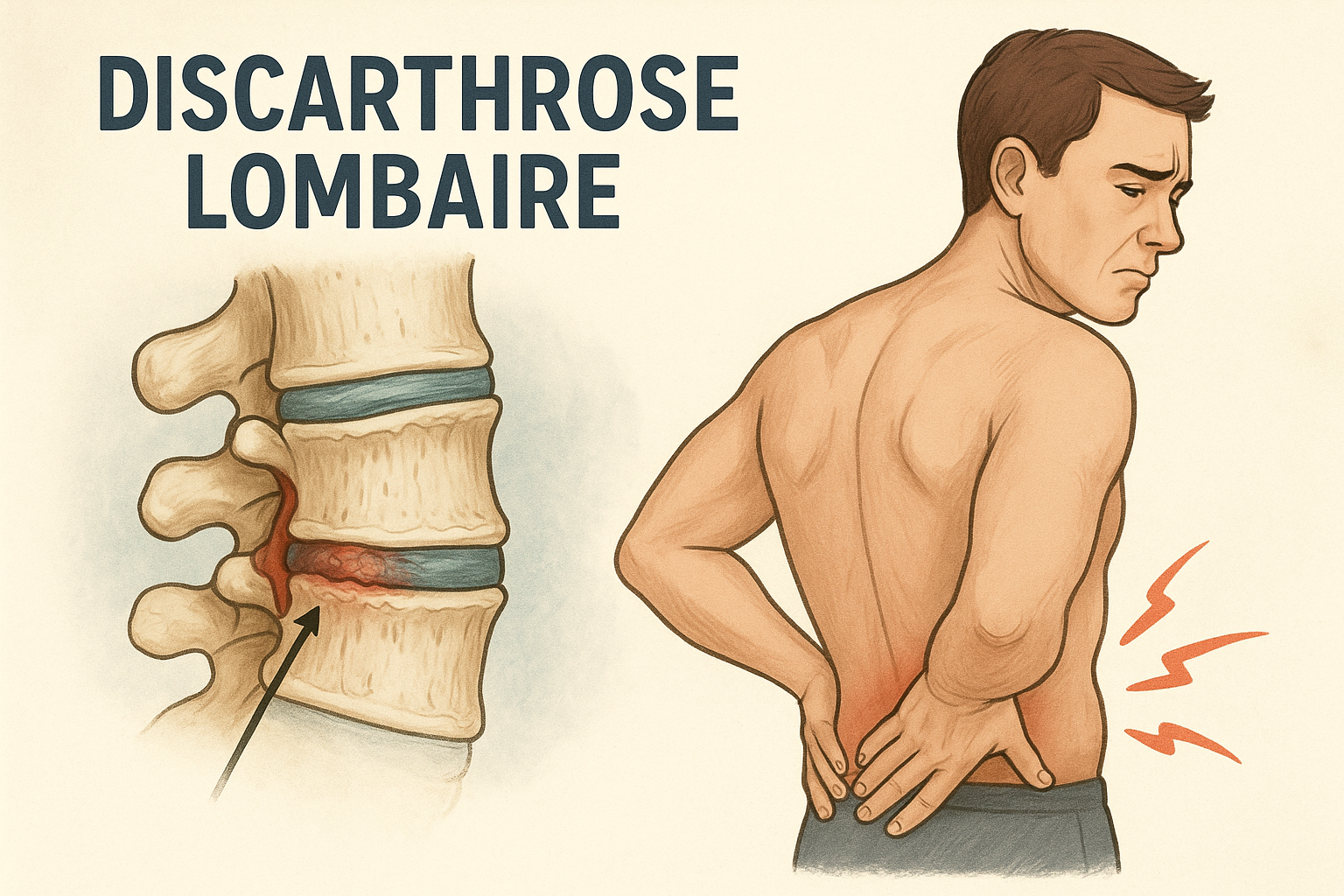 qu'est-ce que la discarthrose lombaire