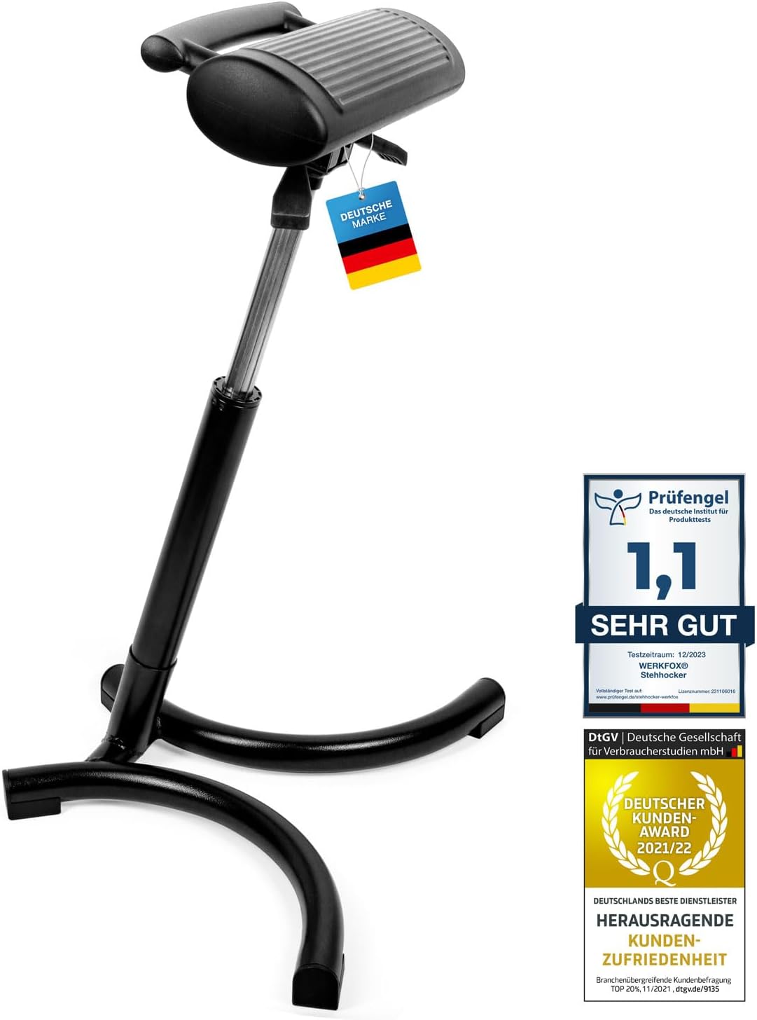 Tabouret ergonomique réglable Werkfox