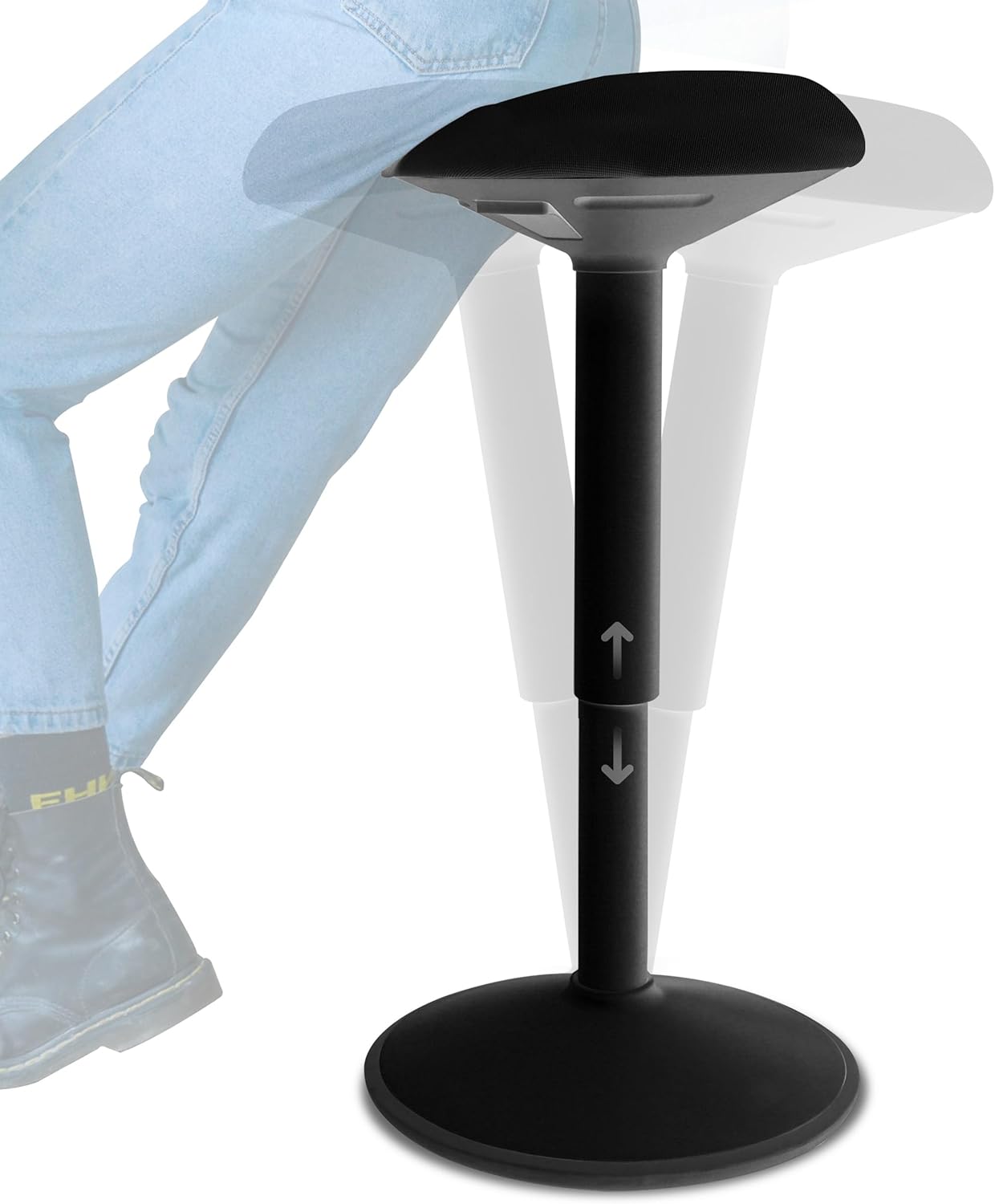 Tabouret ergonomique à bascule Backerz