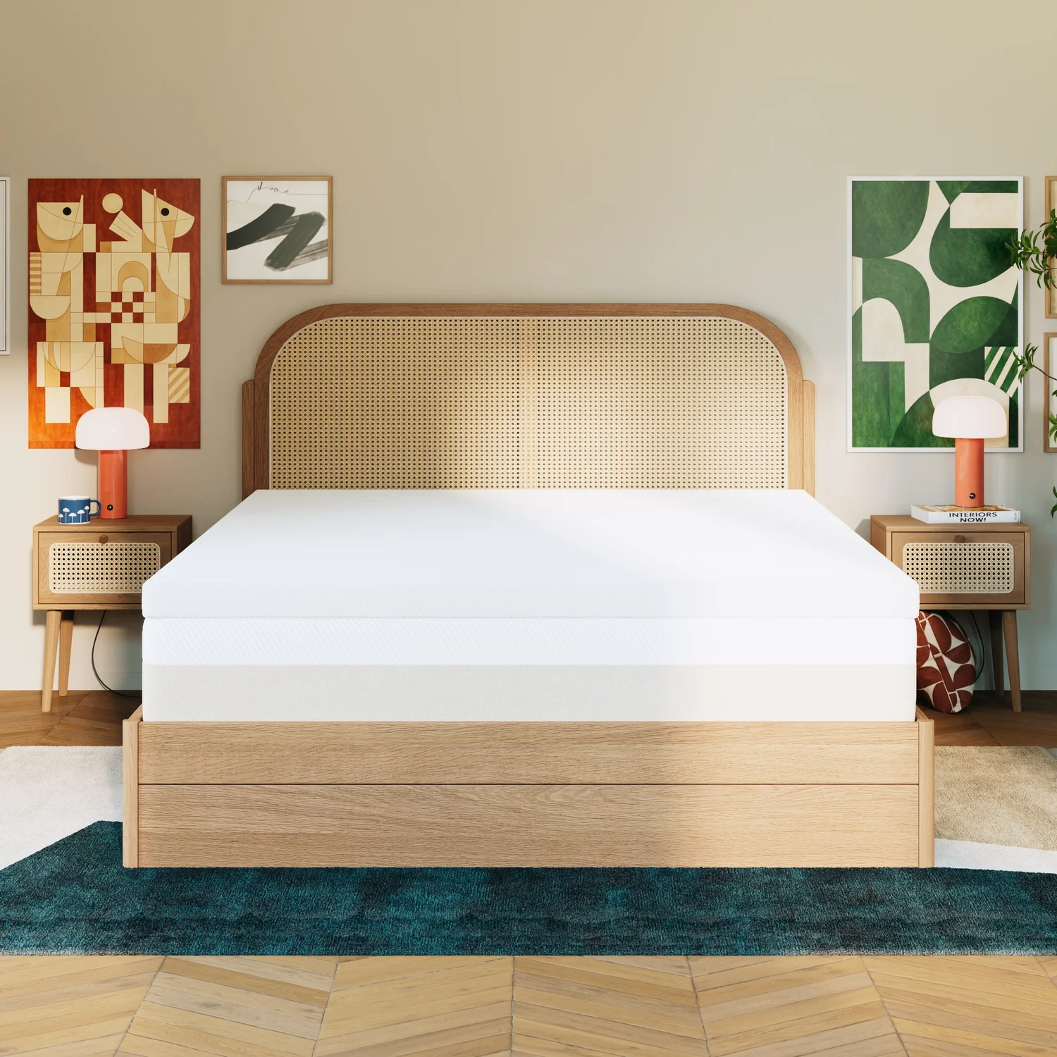 Surmatelas Slome Bambou pour mal de dos